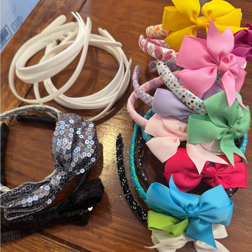 Colorful Kids Headband Set
